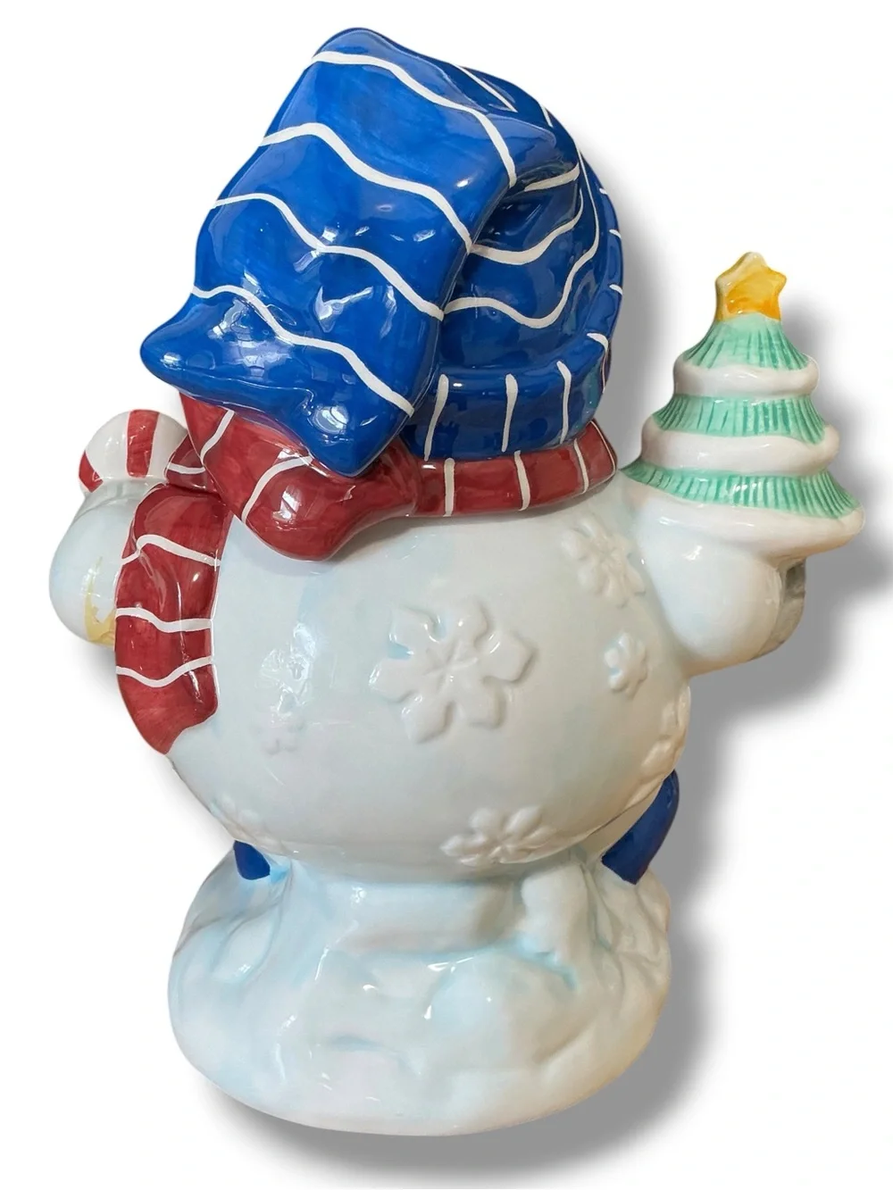 Houston Harvest Holiday Snowman Cookie Jar